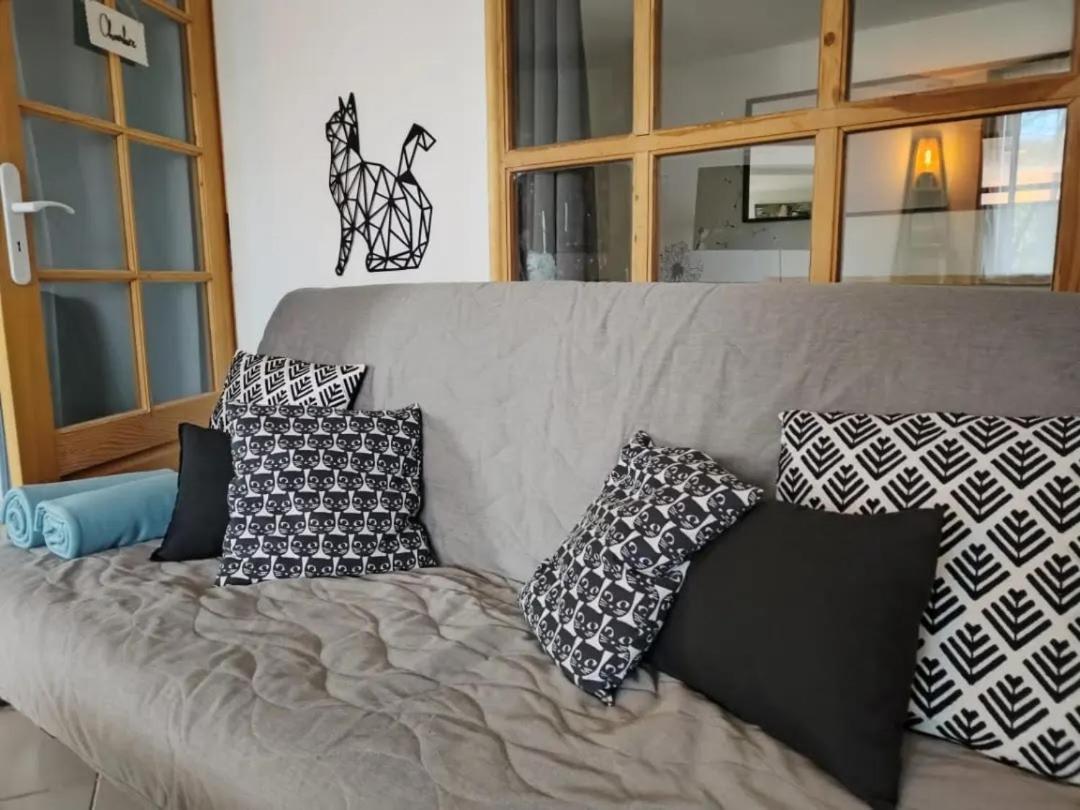 Le Nid Du Chat Noir - Maison Alveole Bed And Books Sciez Exterior photo