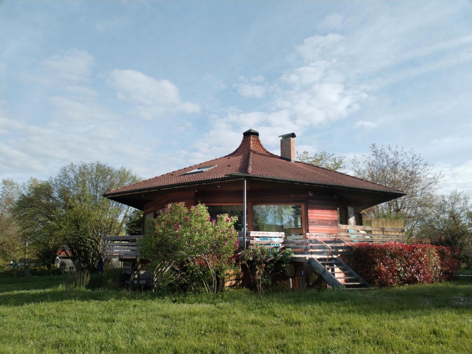Le Nid Du Chat Noir - Maison Alveole Bed And Books Sciez Exterior photo